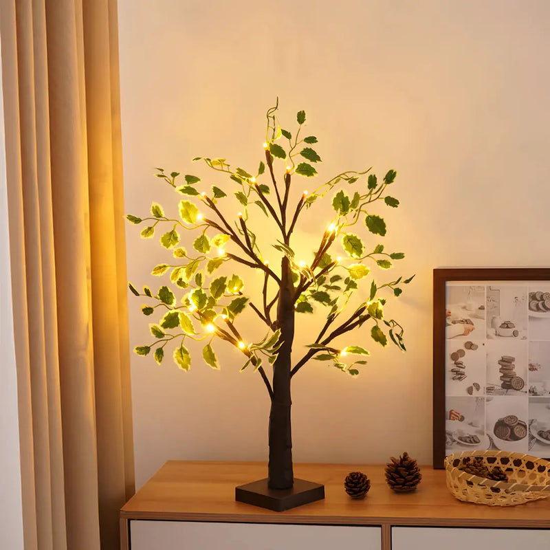 LeafLight - Unique Wooden Lamp