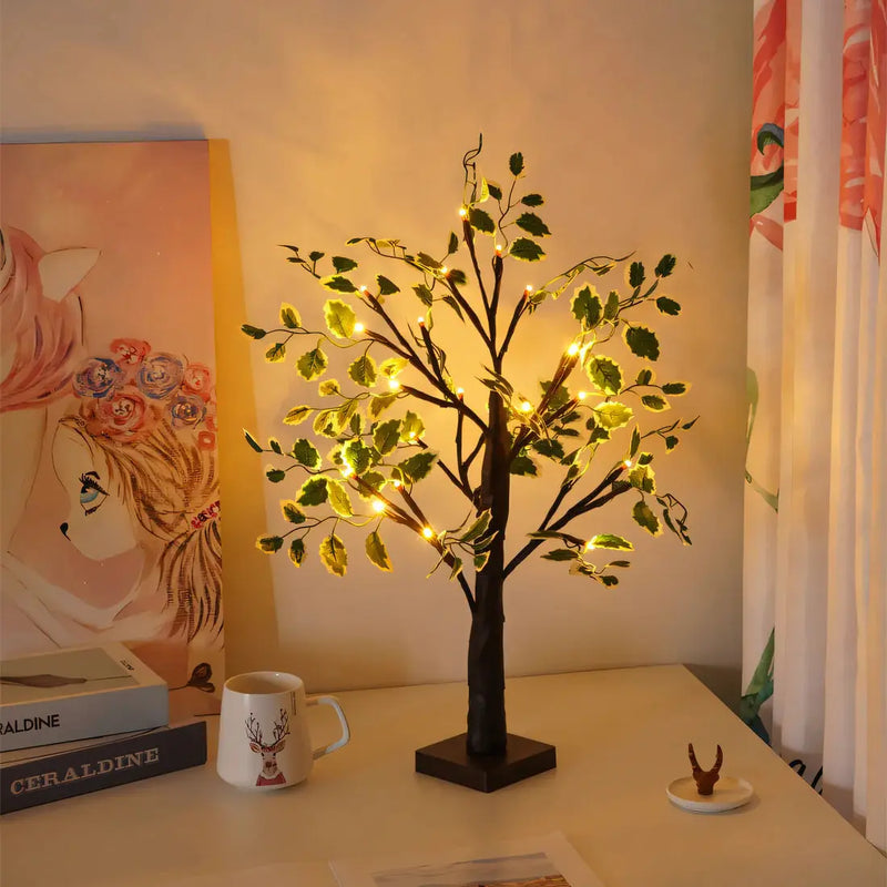 LeafLight - Unique Wooden Lamp