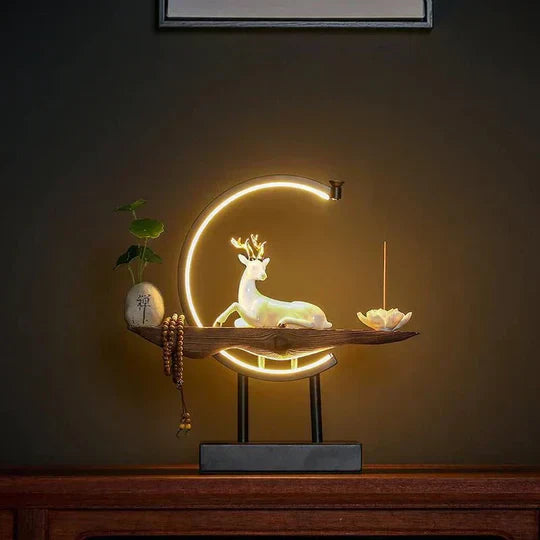 Glow - Elegant deer-inspired incense lamp