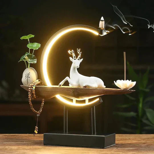 Glow - Elegant deer-inspired incense lamp