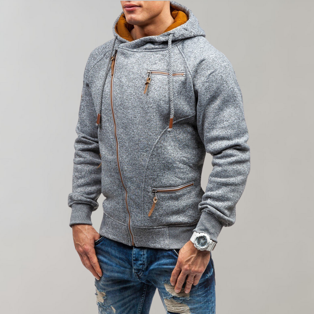 Modern | Lucas Hoodie Jacket with Stylish Zipper