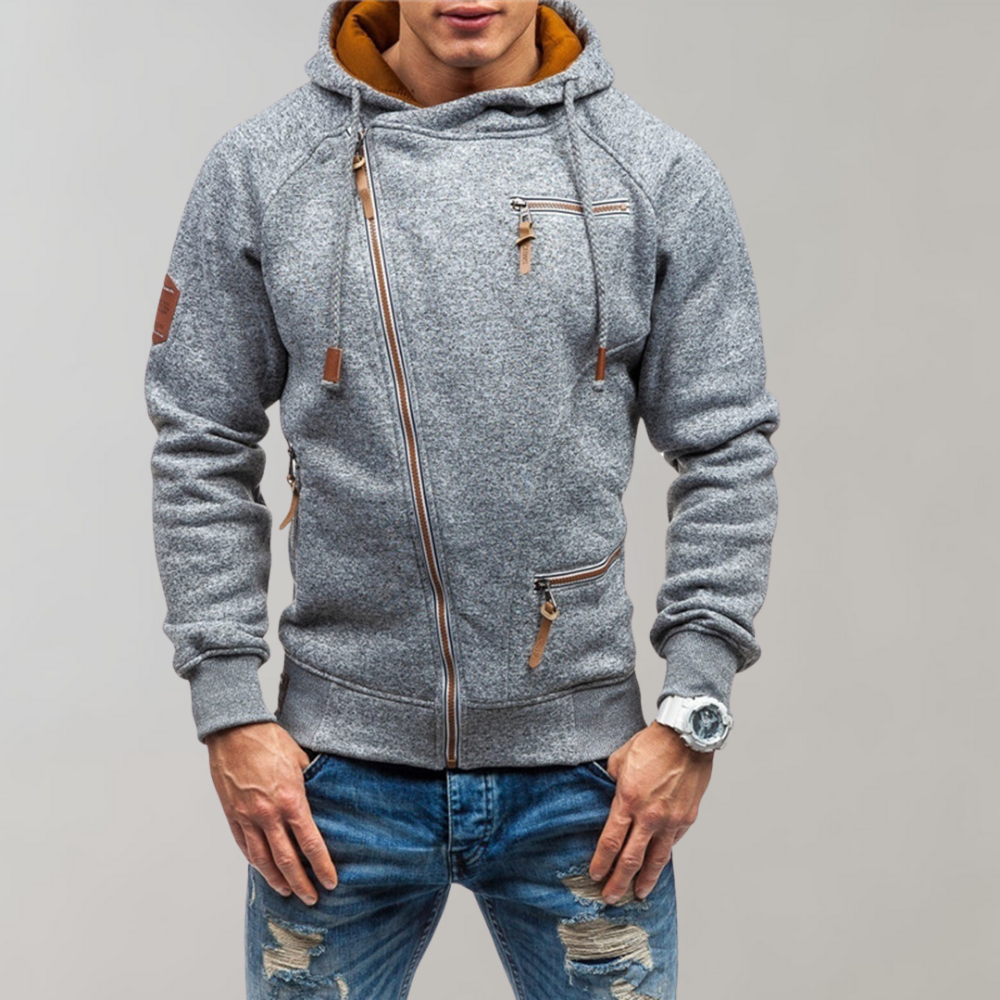 Modern | Lucas Hoodie Jacket with Stylish Zipper