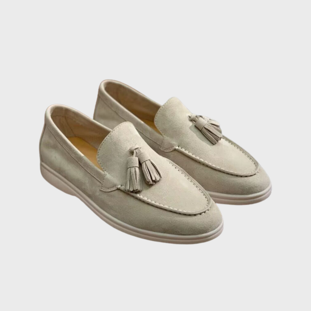 Brandon Comfortable Non-Slip Flat Suede Shoes