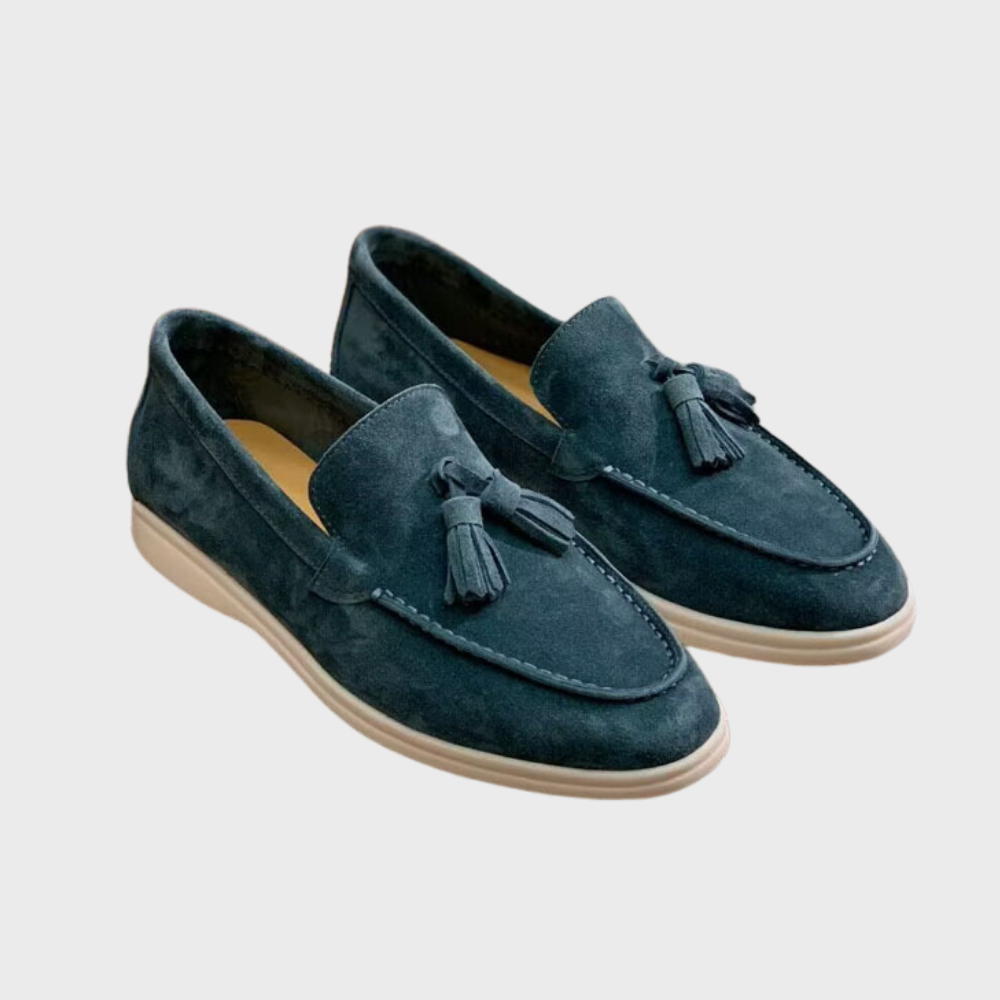 Brandon Comfortable Non-Slip Flat Suede Shoes