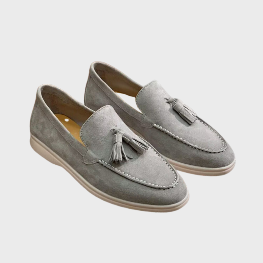 Brandon Comfortable Non-Slip Flat Suede Shoes