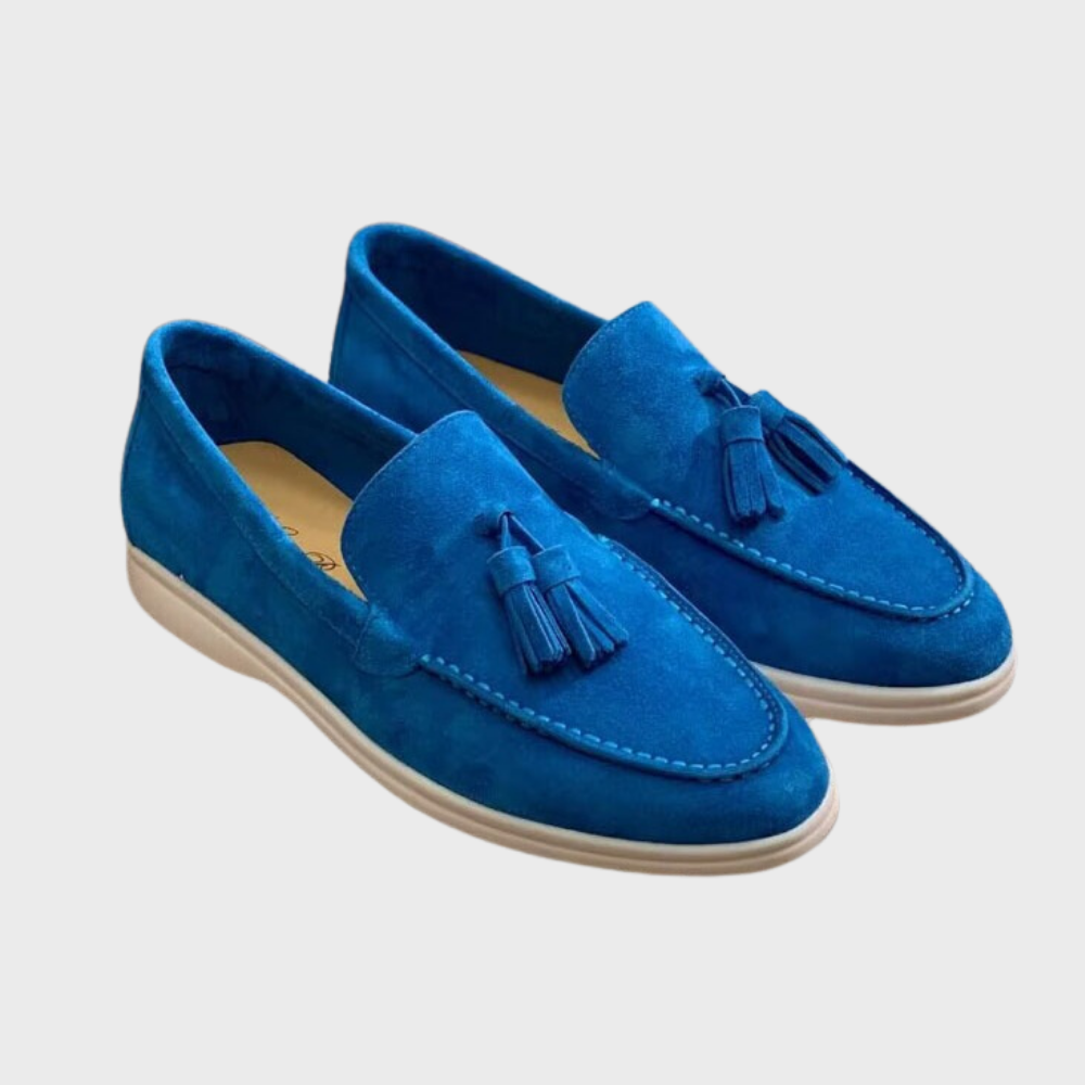 Brandon Comfortable Non-Slip Flat Suede Shoes