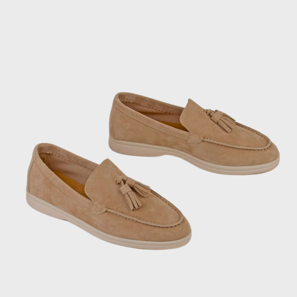 Brandon Comfortable Non-Slip Flat Suede Shoes