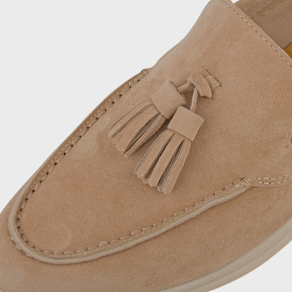 Brandon Comfortable Non-Slip Flat Suede Shoes