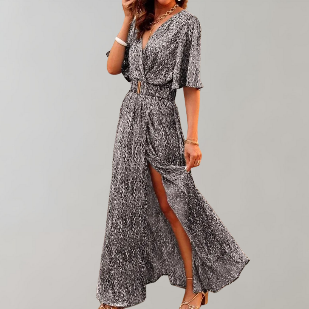 Maxi | Ladies Summer Dress with V-neck