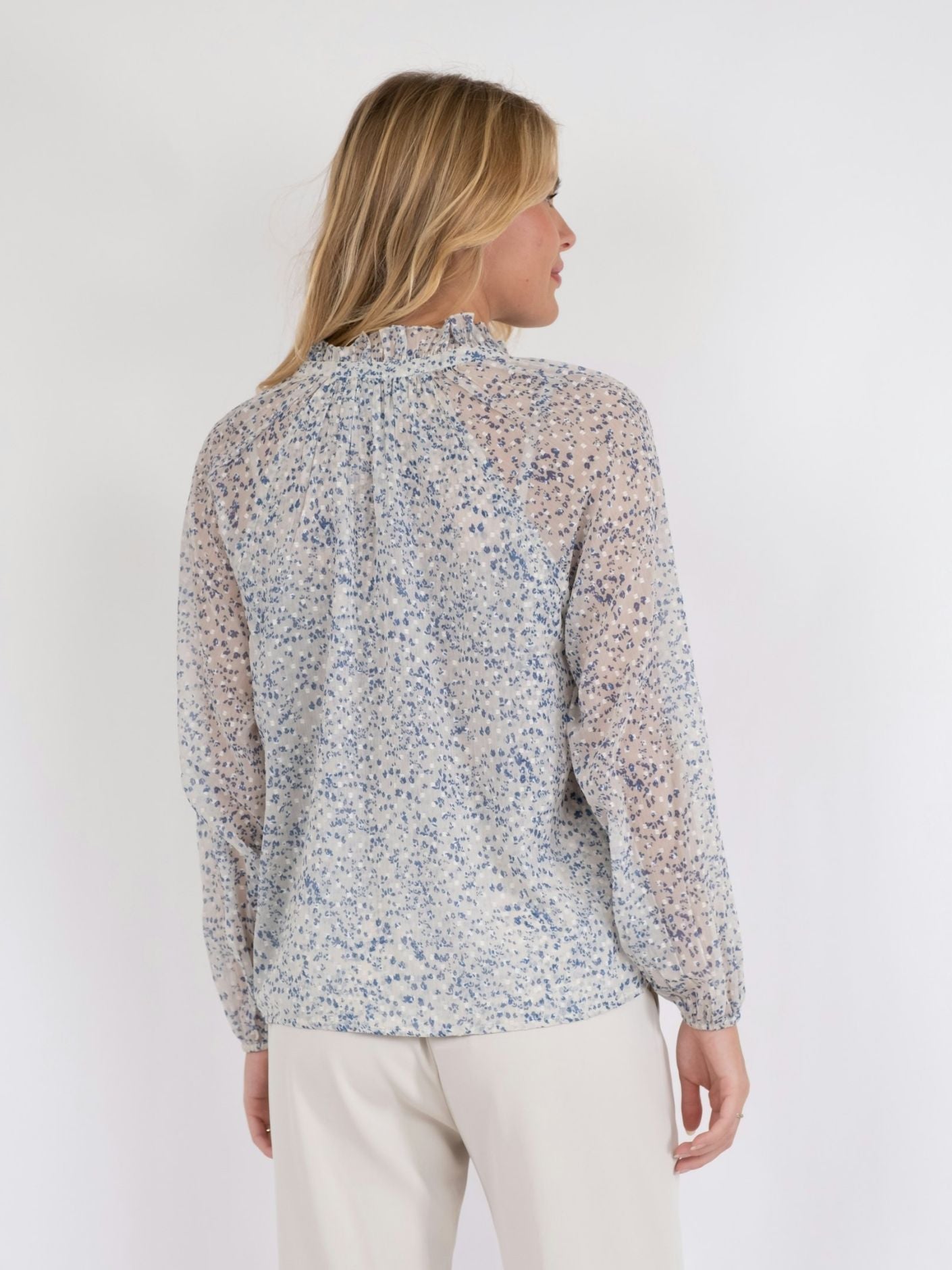 Olivia Ditsy Dot Blouse