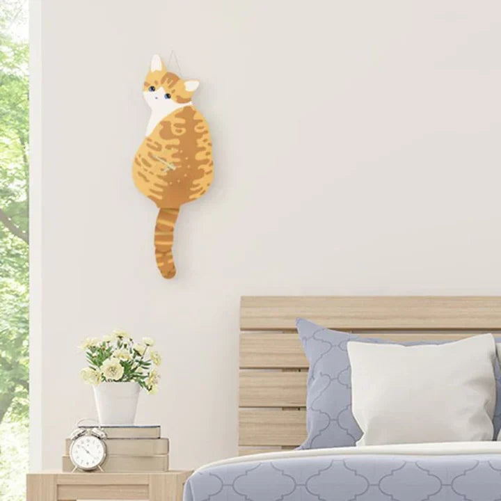 PurrfectTime - Fun Wall Clock for Cats