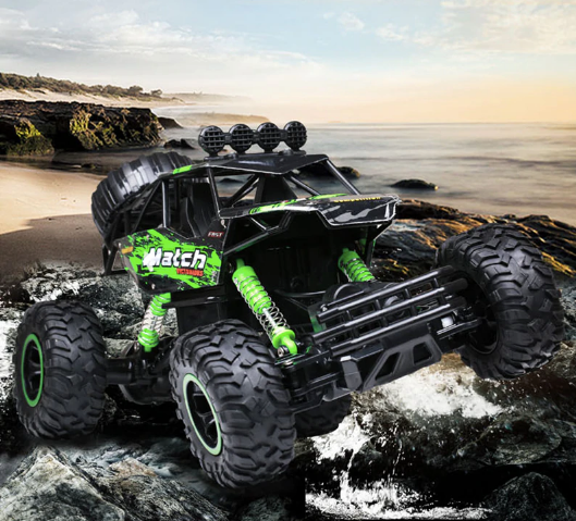 TerrainX - Remote-controlled rock crawler monster truck