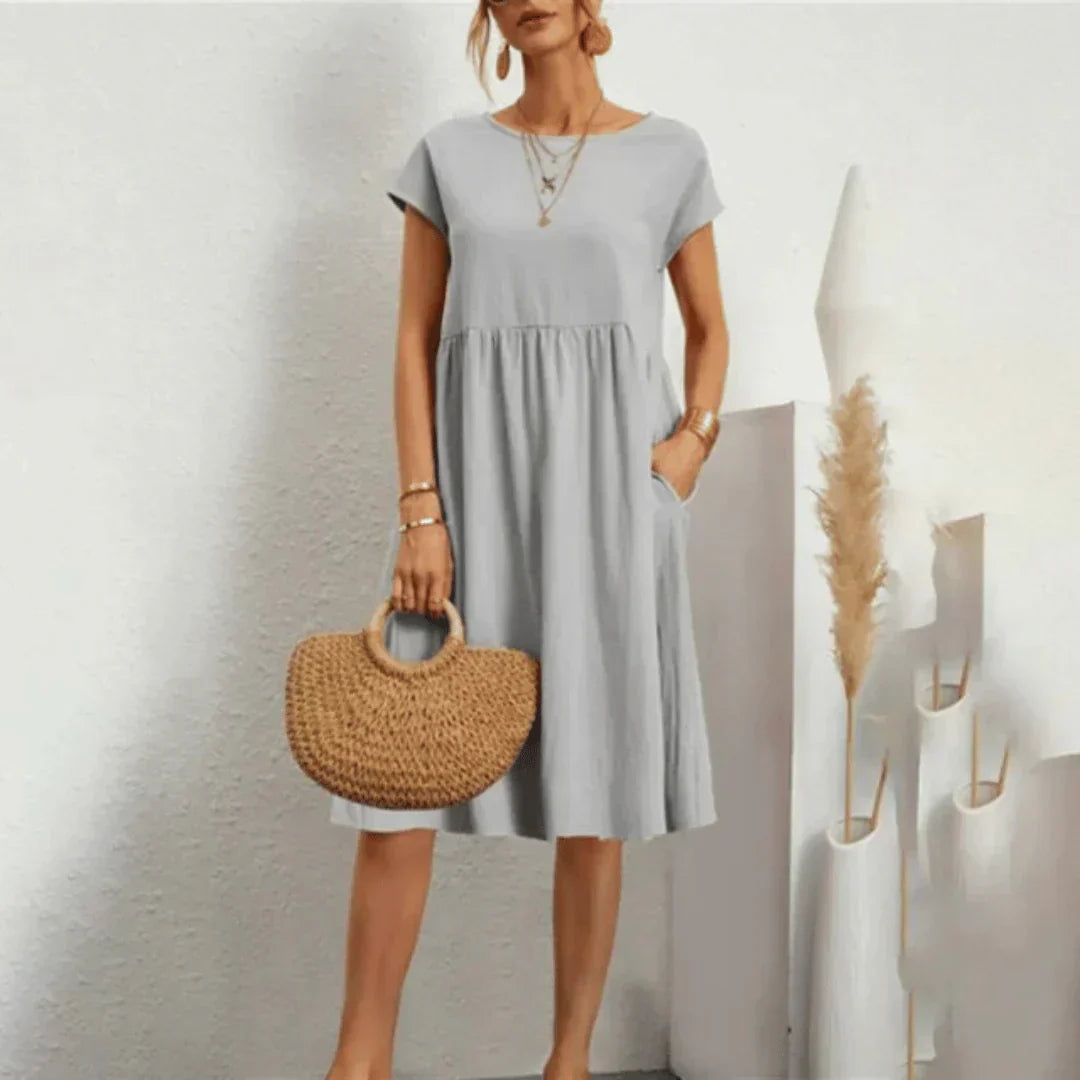 Elsie Timeless Cotton Dress