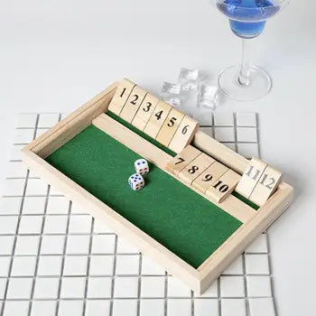 Fun Family Games | Shut The Box Board Game