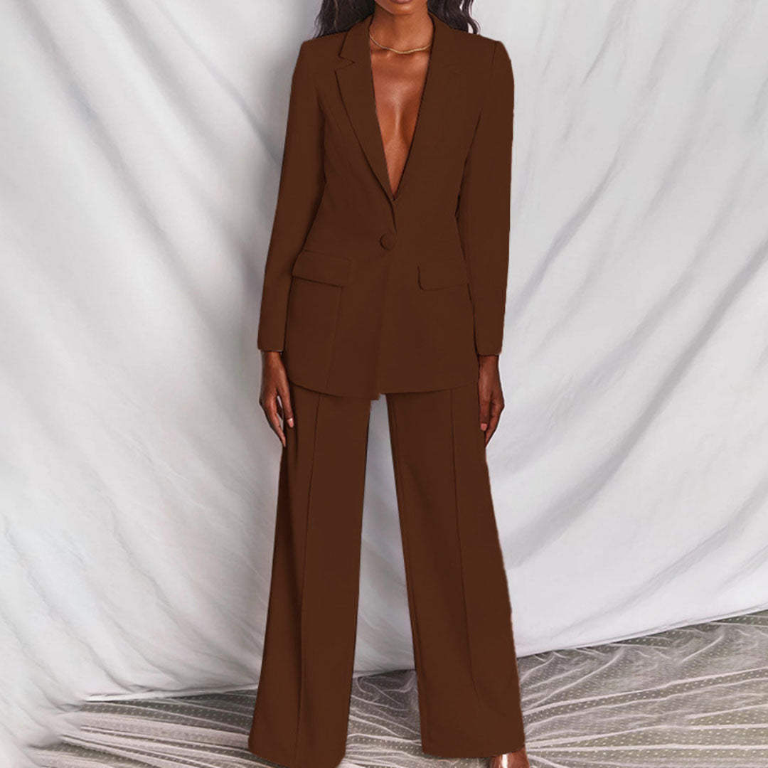 Ellie - Luxe Blazer & Pants Set