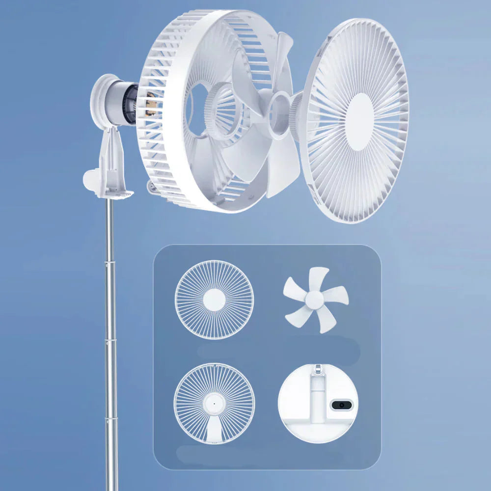 BreezeMate - Portable and Adjustable Table Fan