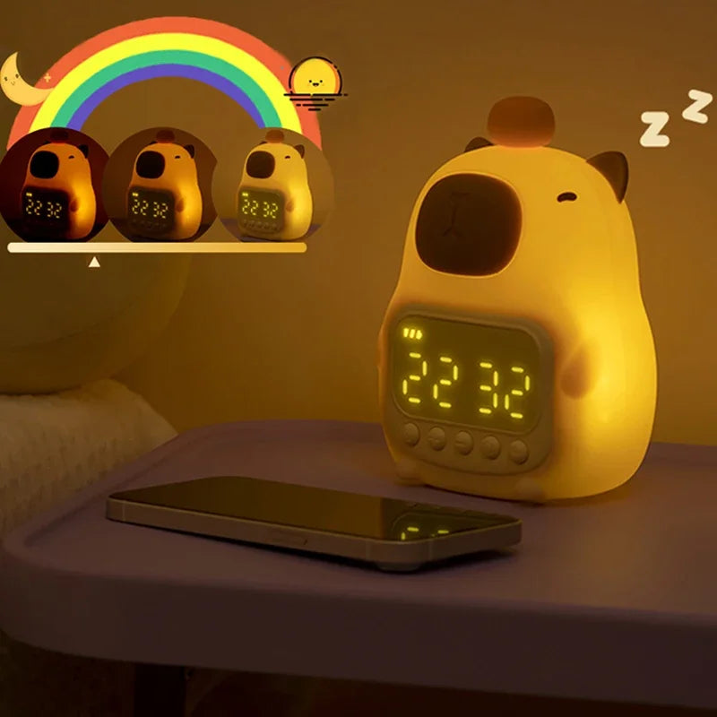 CapyAlarm – legendary capybara-shaped alarm clock with sweet functionality
