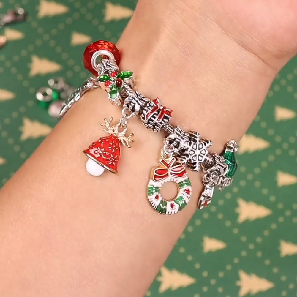 DIY Christmas Calendar Bracelet Set