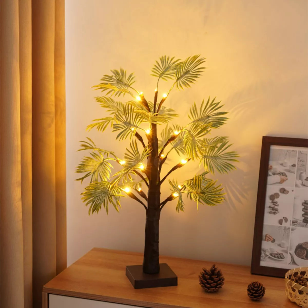 PalmGlow Elegant LED Christmas Palm Light for Christmas Decoration