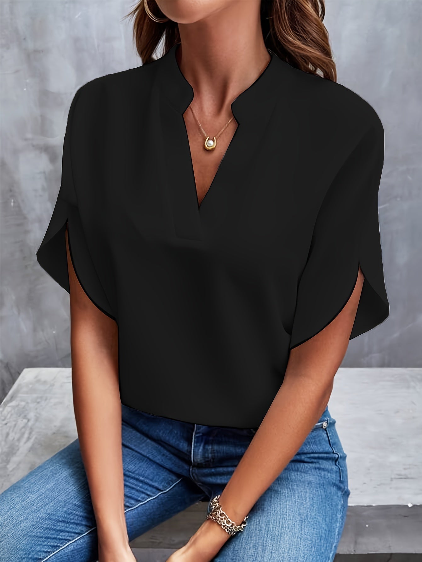 Amelia Elegant Lightweight Blouse for Women