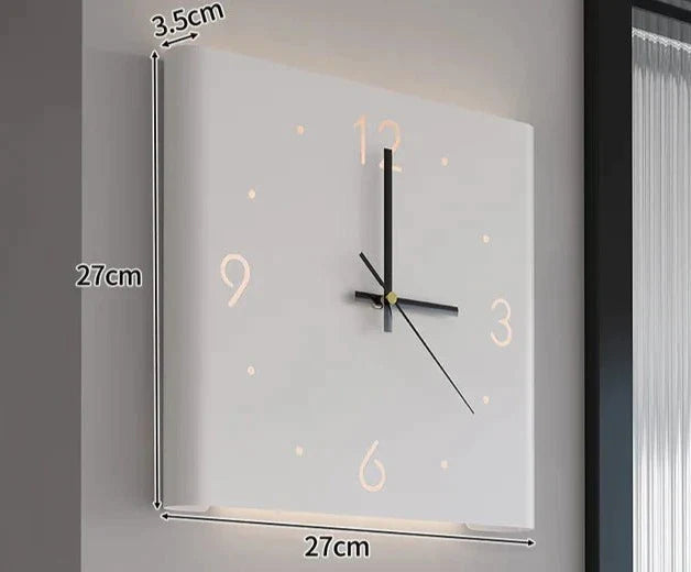 MetroSync | Modern Double-Sided Wall Clock