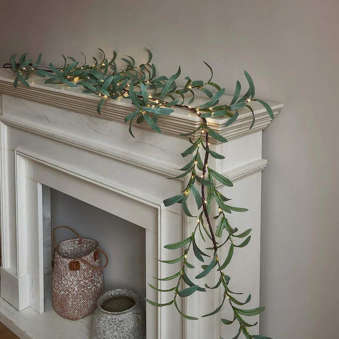 OliveLights - LED Garland of Olive Branches