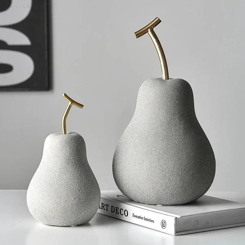 ZenFruit - Minimalist Decorative Fruit Figurines