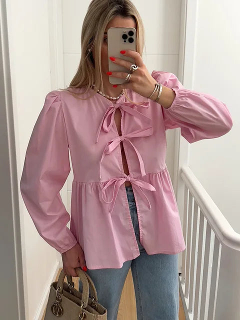 Olivia Bow Detail Blouse