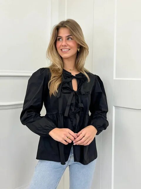 Olivia Bow Detail Blouse