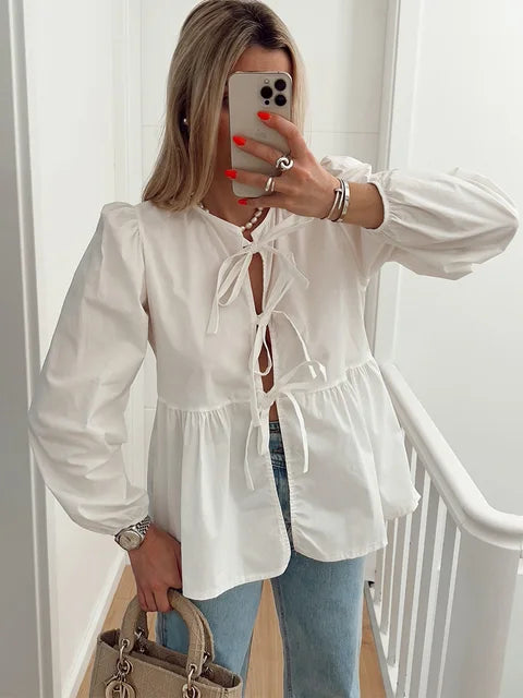 Olivia Bow Detail Blouse