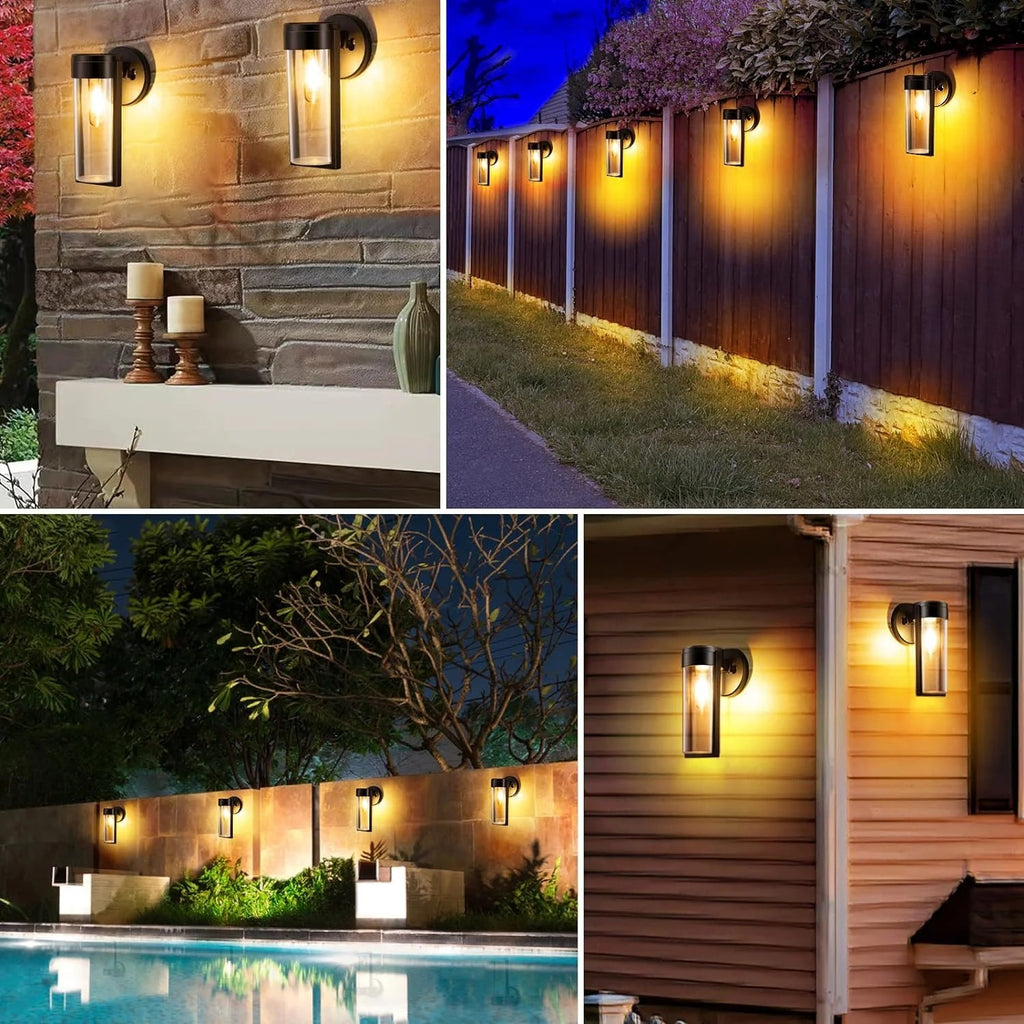 LumaWall Solar Lamp – Elegant Outdoor Wall Lighting