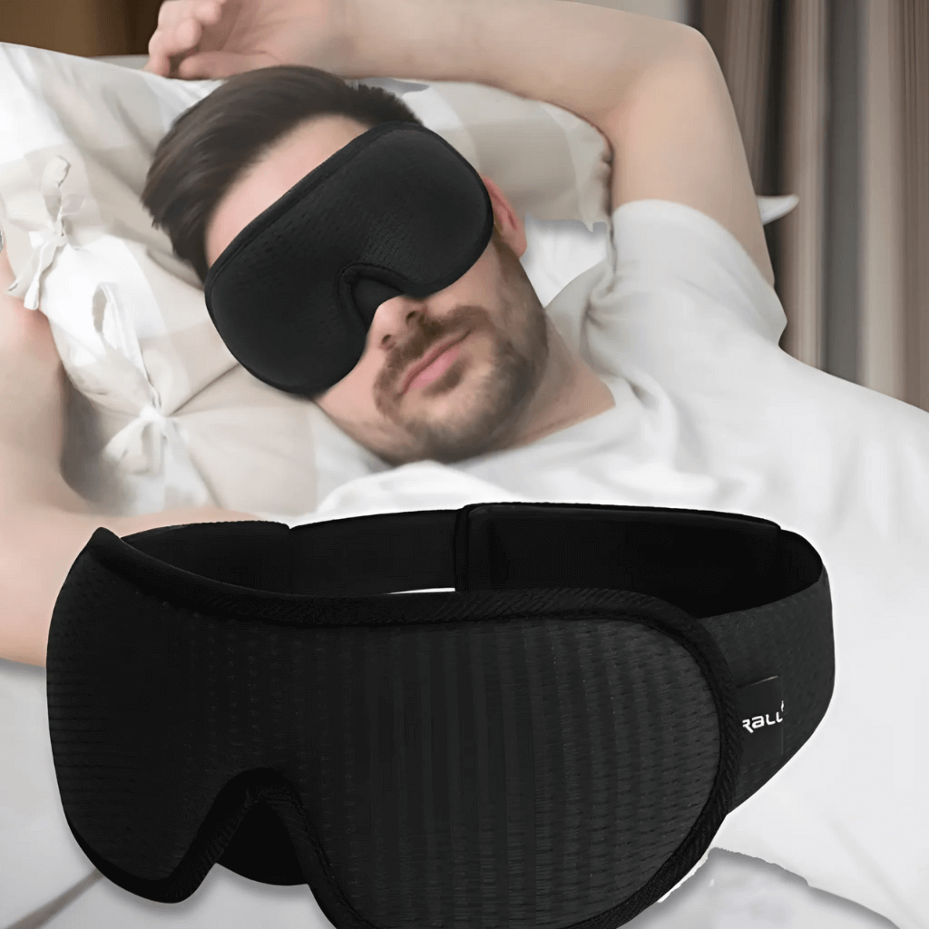 Customizable fit | Ergonomic Pressure-Free Sleep Mask