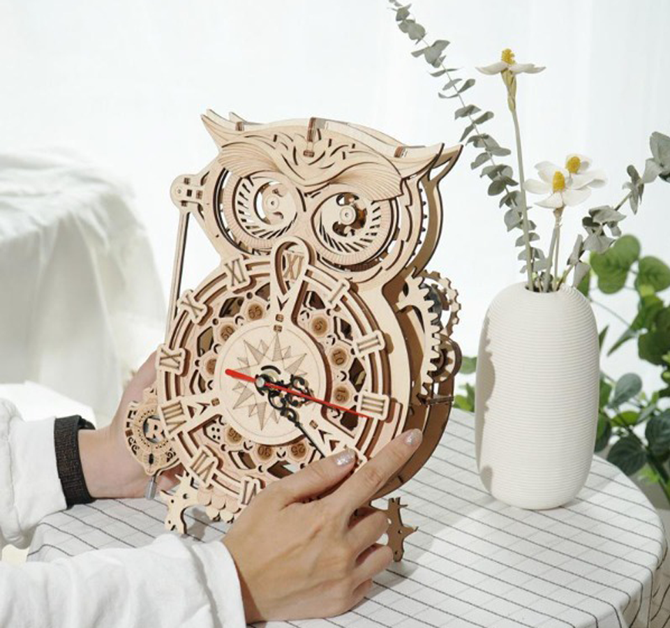 Owl Puzzle as a Pendulum