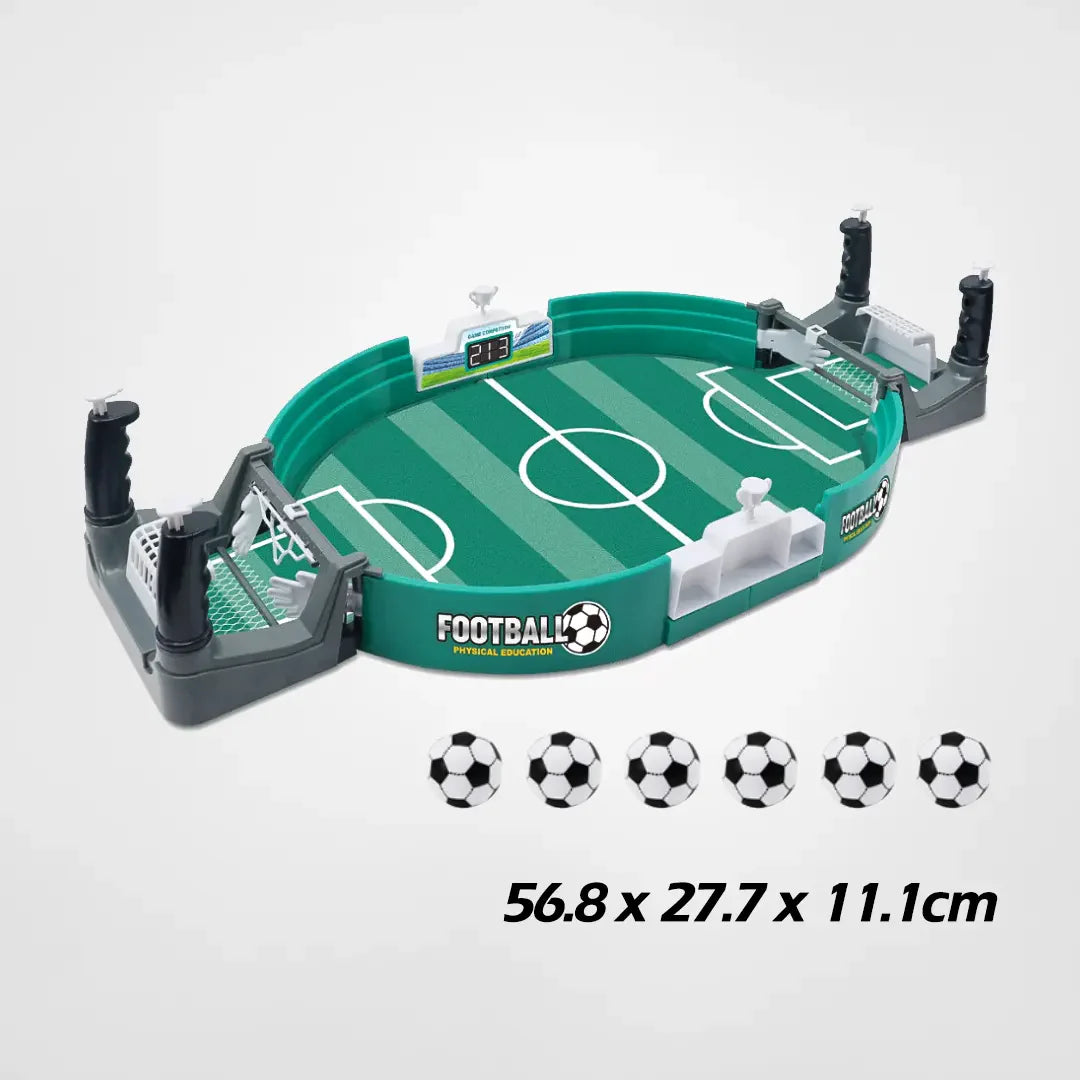 Interactive tabletop soccer game