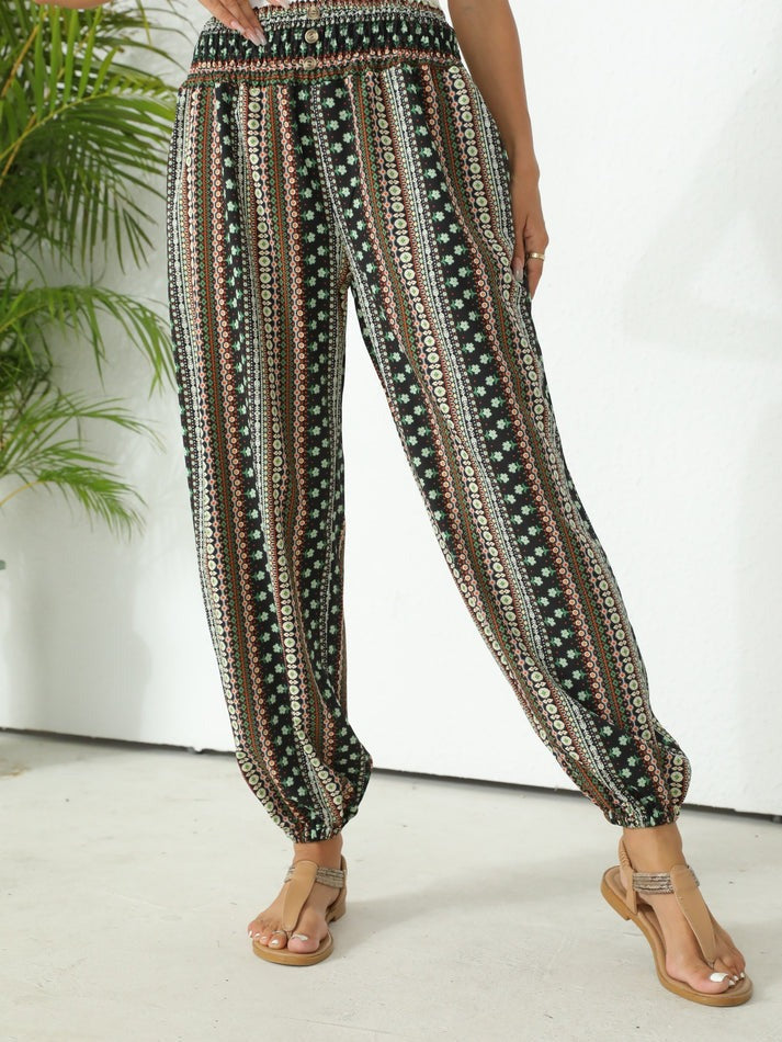 Ivy | Comfortable Trendy Boho Print Pants