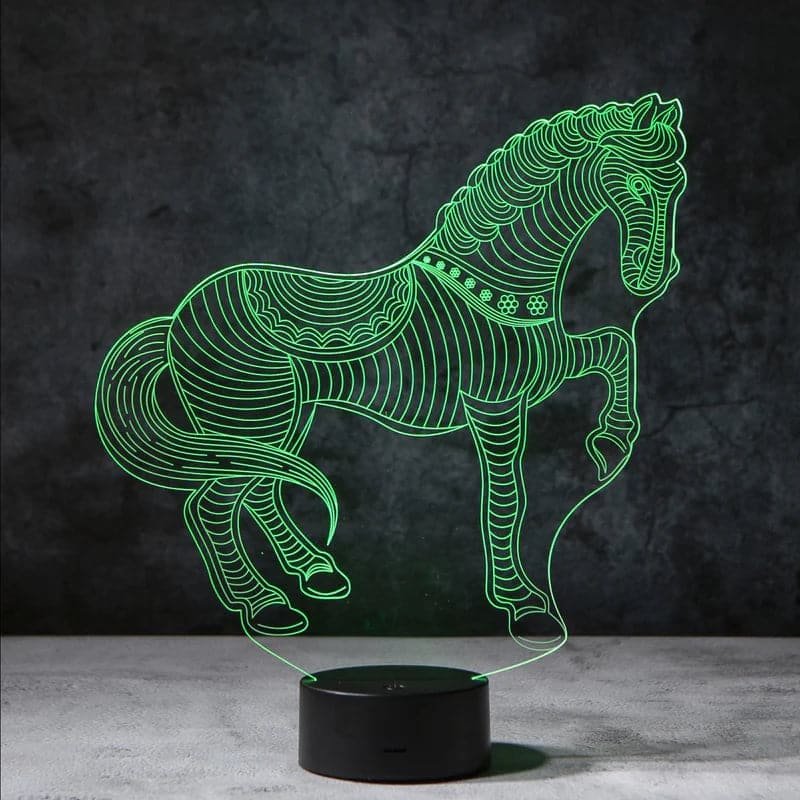 GlowHorse Magical LED Night Light