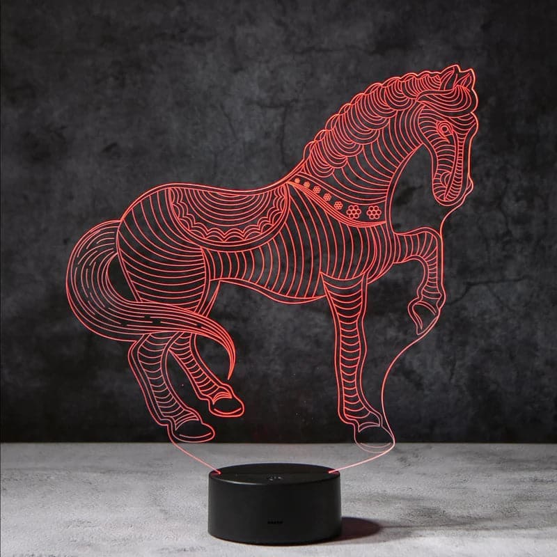 GlowHorse Magical LED Night Light