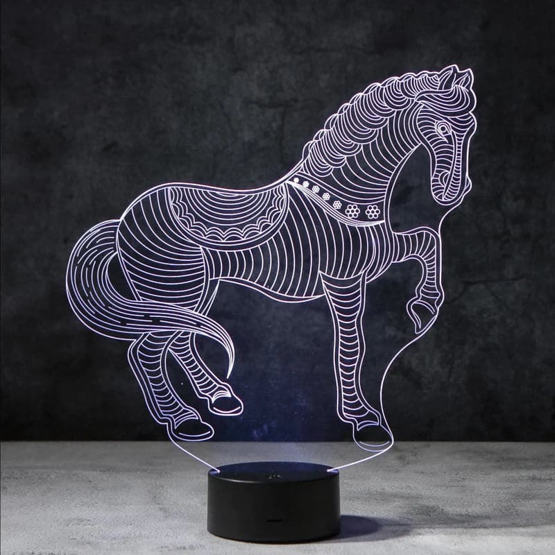 GlowHorse Magical LED Night Light