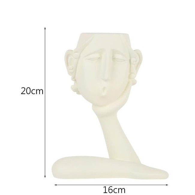 Sculptura Elegance - Artistic Vase for Modern Home Decor