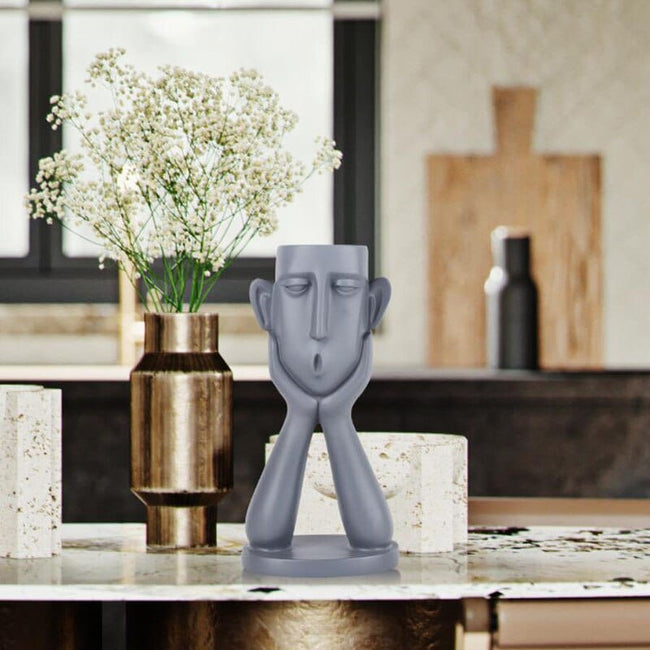 Sculptura Elegance - Artistic Vase for Modern Home Decor