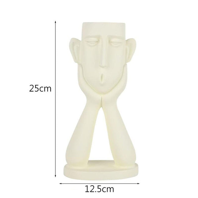 Sculptura Elegance - Artistic Vase for Modern Home Decor
