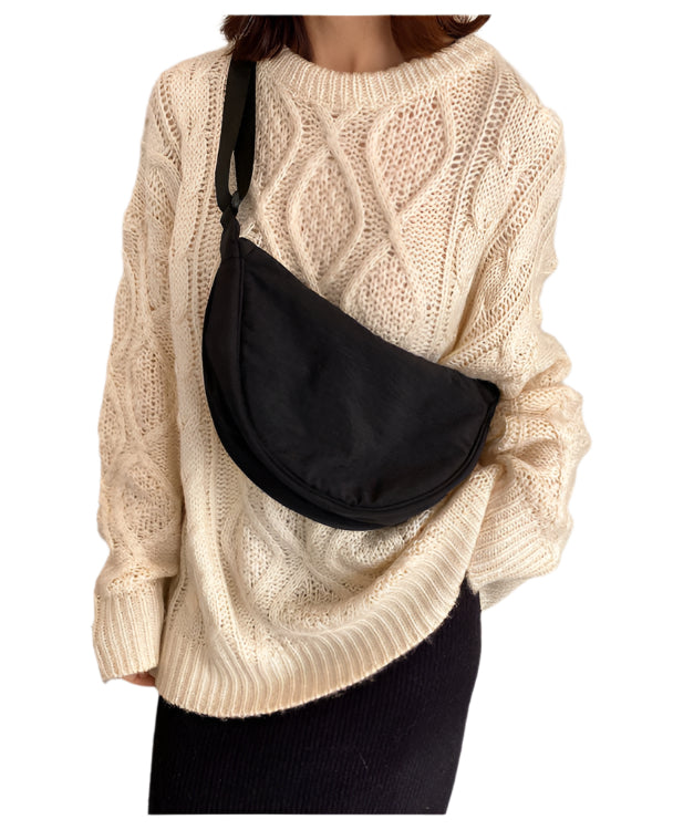 CurveCross - Stylish, foldable shoulder bag for fashion on the go