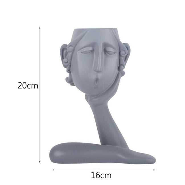 Sculptura Elegance - Artistic Vase for Modern Home Decor