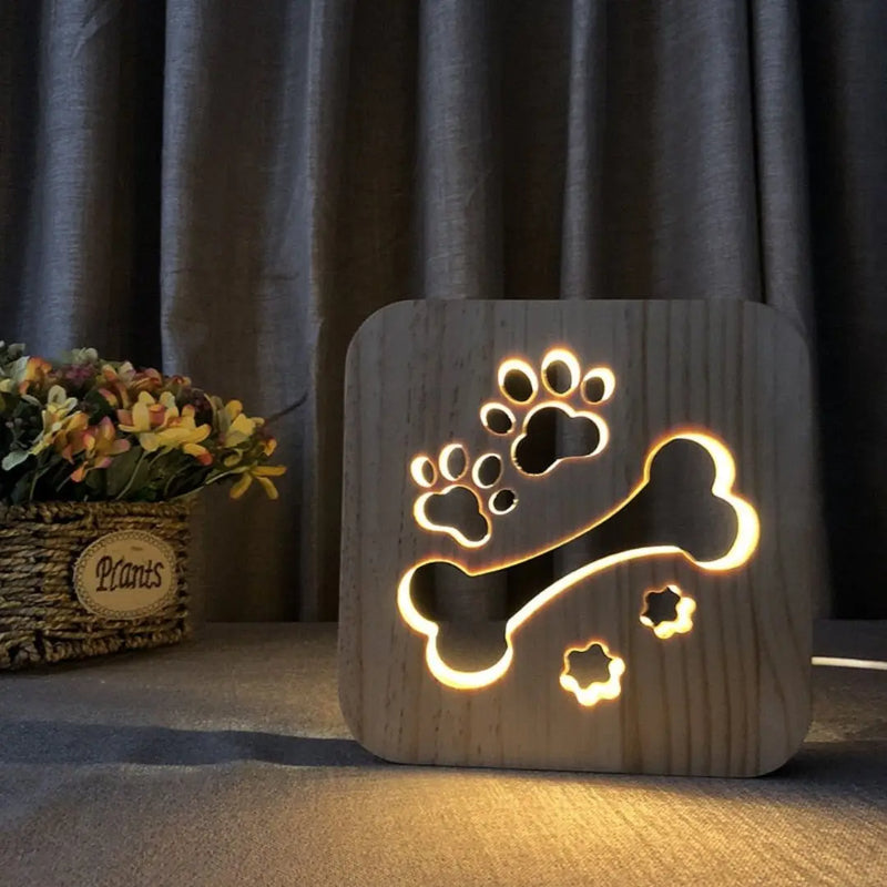 PawfectGlow - Charming 3D LED Lamp