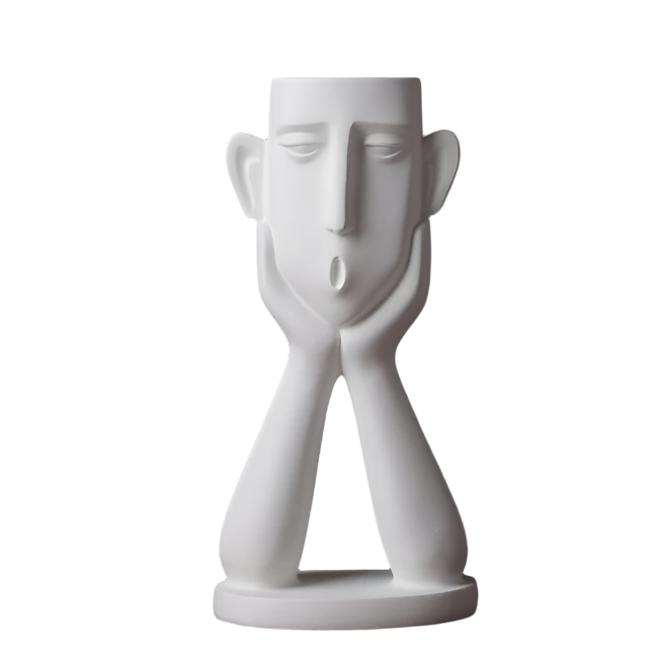 Sculptura Elegance - Artistic Vase for Modern Home Decor