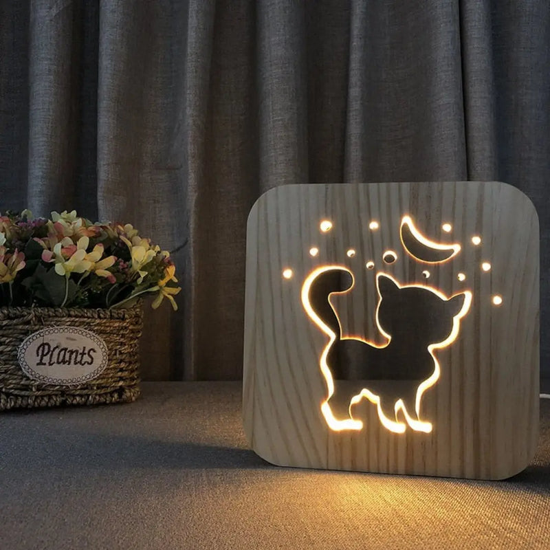 PawfectGlow - Charming 3D LED Lamp