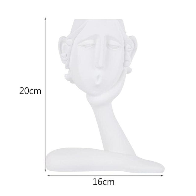 Sculptura Elegance - Artistic Vase for Modern Home Decor