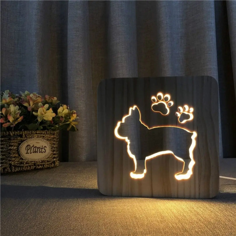 PawfectGlow - Charming 3D LED Lamp