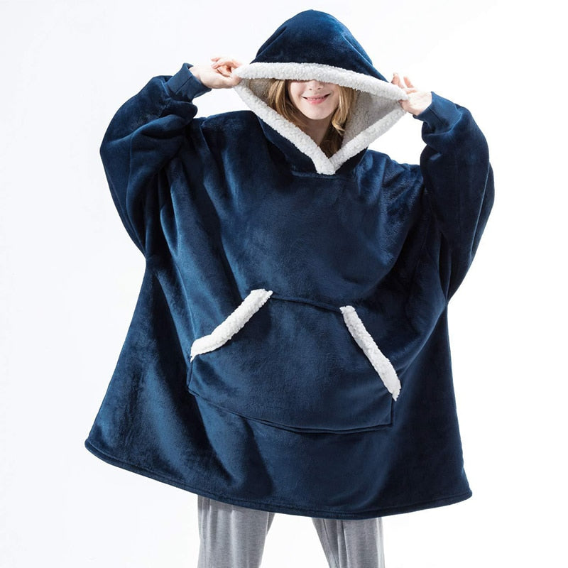 Sofia Cozy long-sleeve hoodie blanket