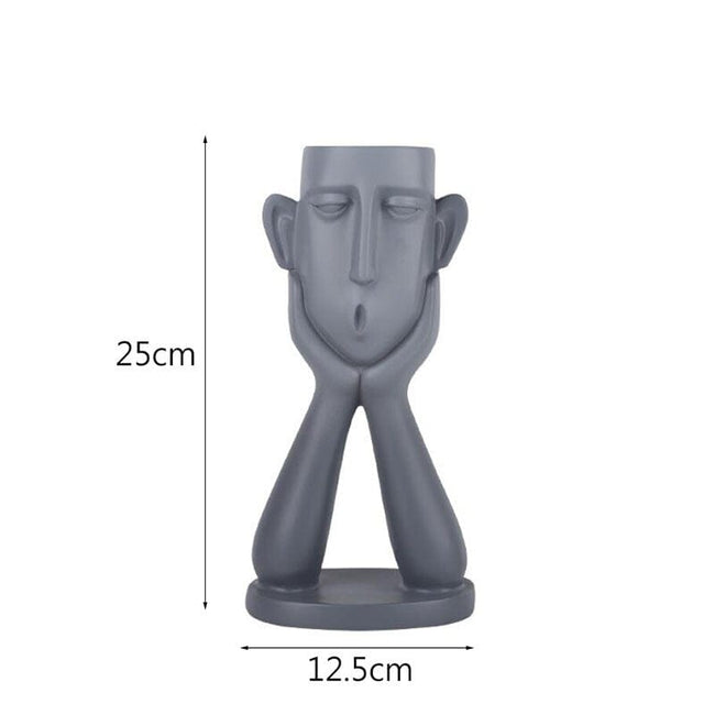 Sculptura Elegance - Artistic Vase for Modern Home Decor